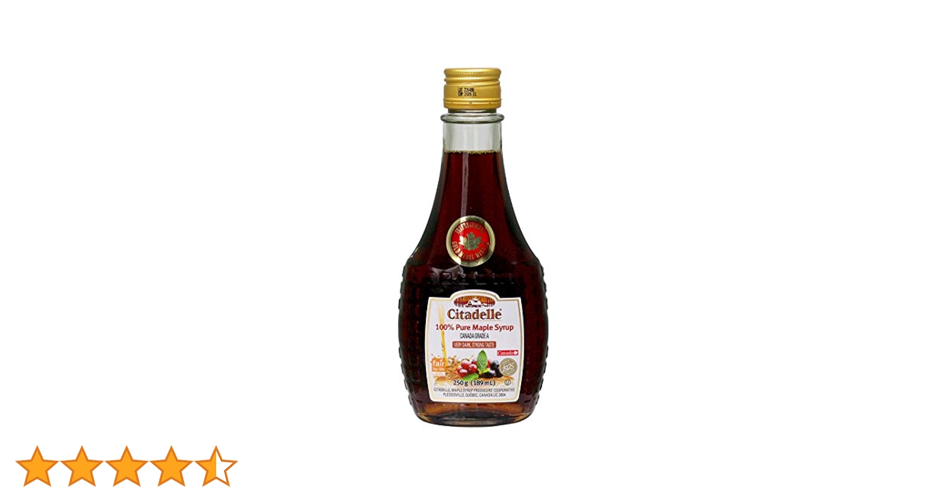 シタデール メープルシロップ 500g(375ml)×5袋 Amazon | 【シタデール】○メープルシロップ アンバーリッチ